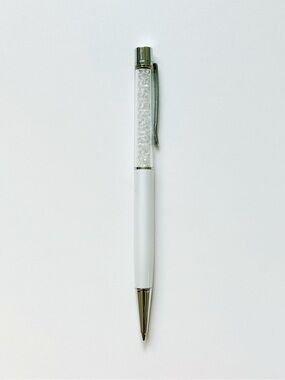 Swarovski White Crystal-Accented Ballpoint Pen
